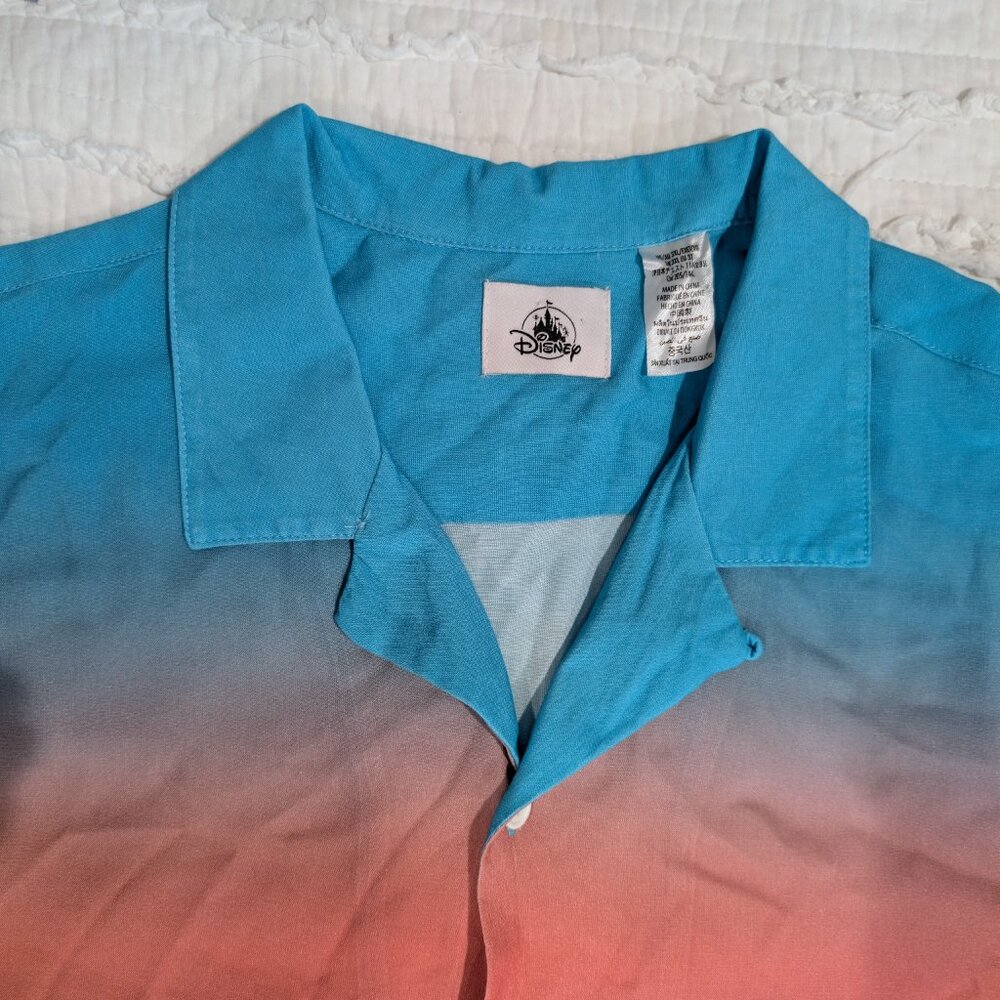 Disney Parks Mickey & Minnie Mouse Summer Camp Shirt | Sunset Beach Graphic | 3X - Picture 6 of 8